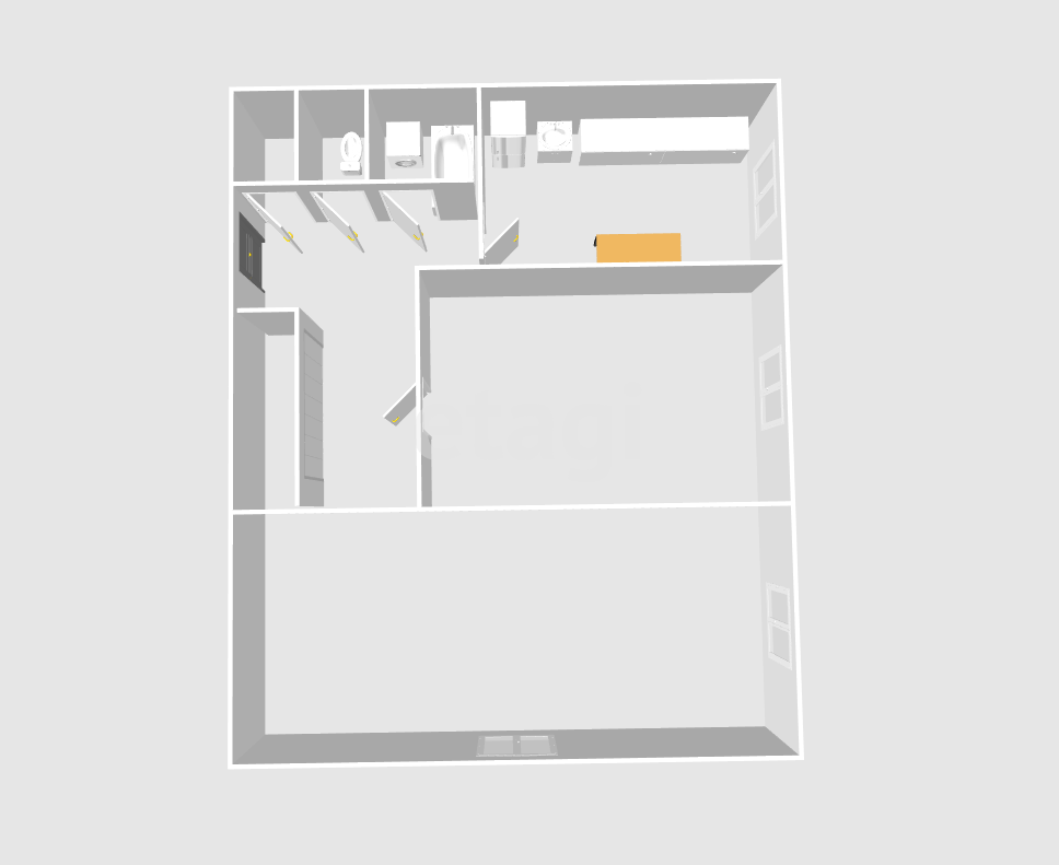 Продажа 2-комнатной квартиры, Южно-Сахалинск, Сахалинская область,  Южно-Сахалинск