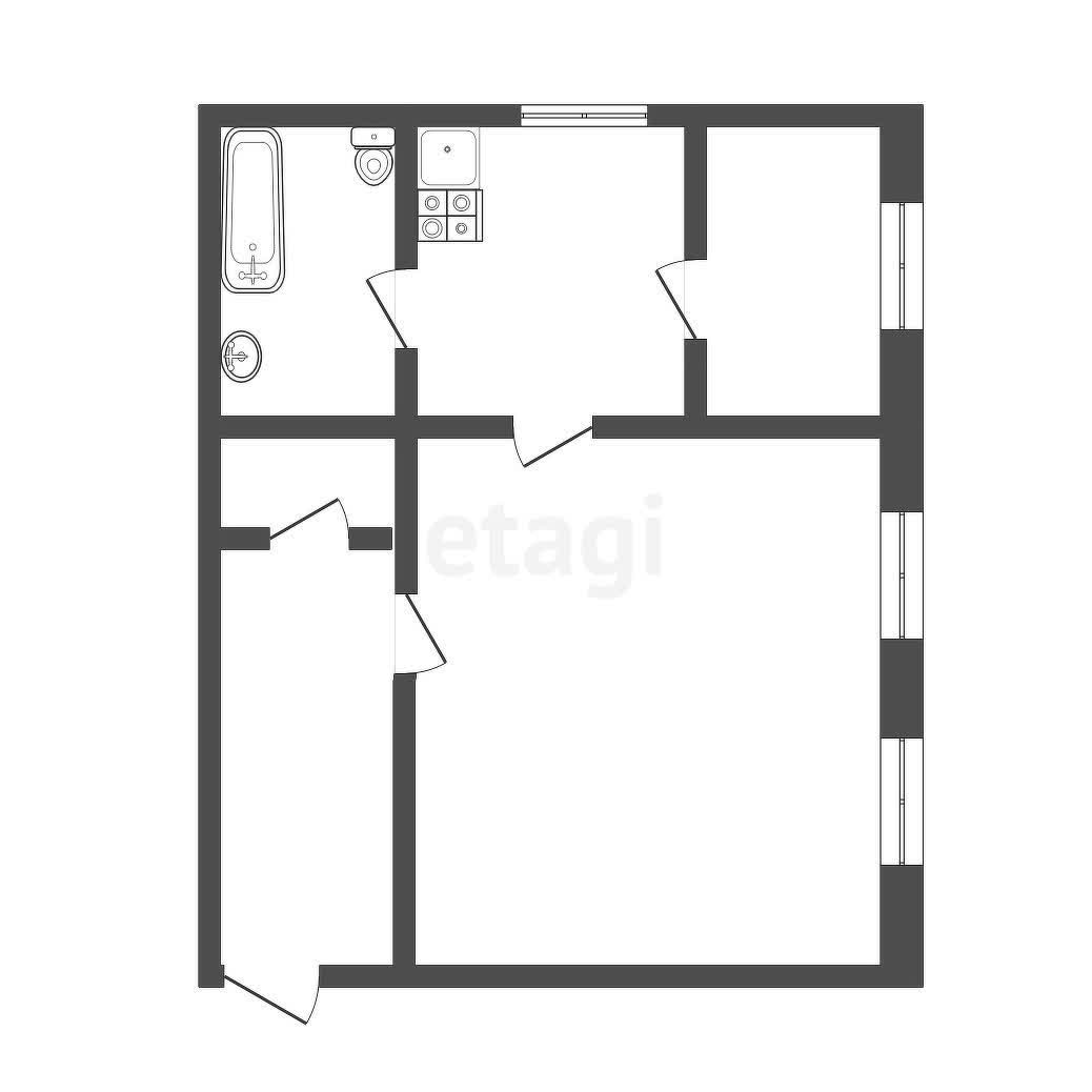 Продажа 2-комнатной квартиры, Улан-Удэ, Республика Бурятия,  Улан-Удэ