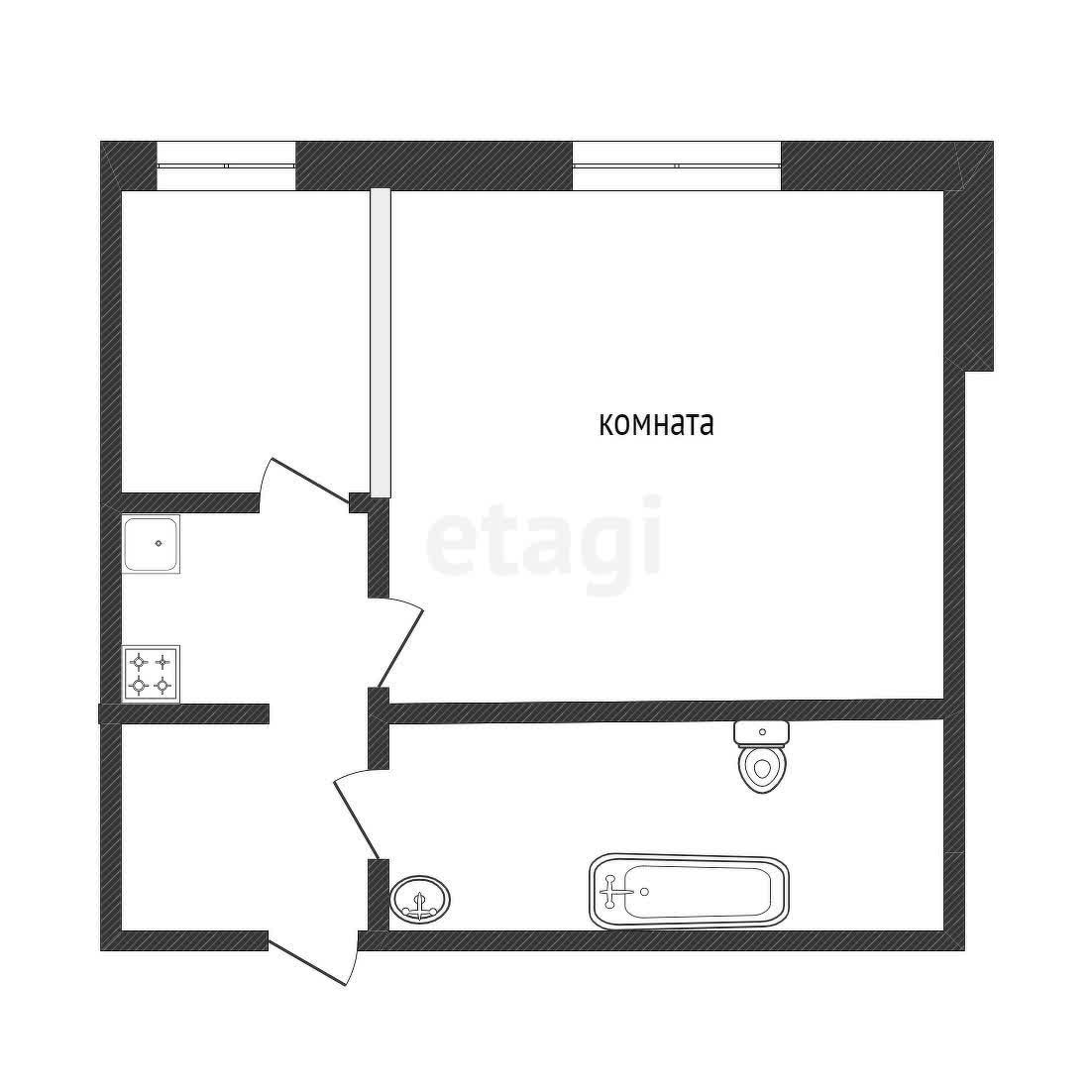 Продажа 2-комнатной квартиры, Улан-Удэ, Республика Бурятия,  Улан-Удэ