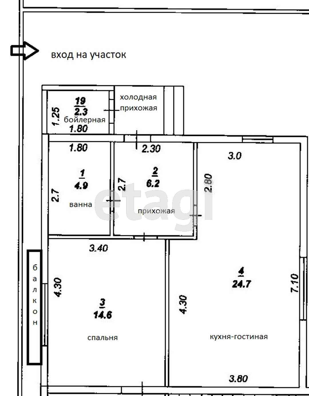 Продажа дома, 53м <sup>2</sup>, 1 сот., Южно-Сахалинск, Сахалинская область,  