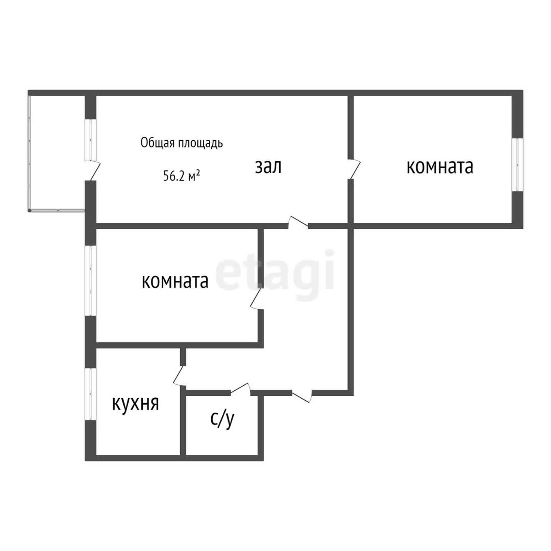 Продажа 3-комнатной квартиры, Улан-Удэ, Республика Бурятия,  Улан-Удэ