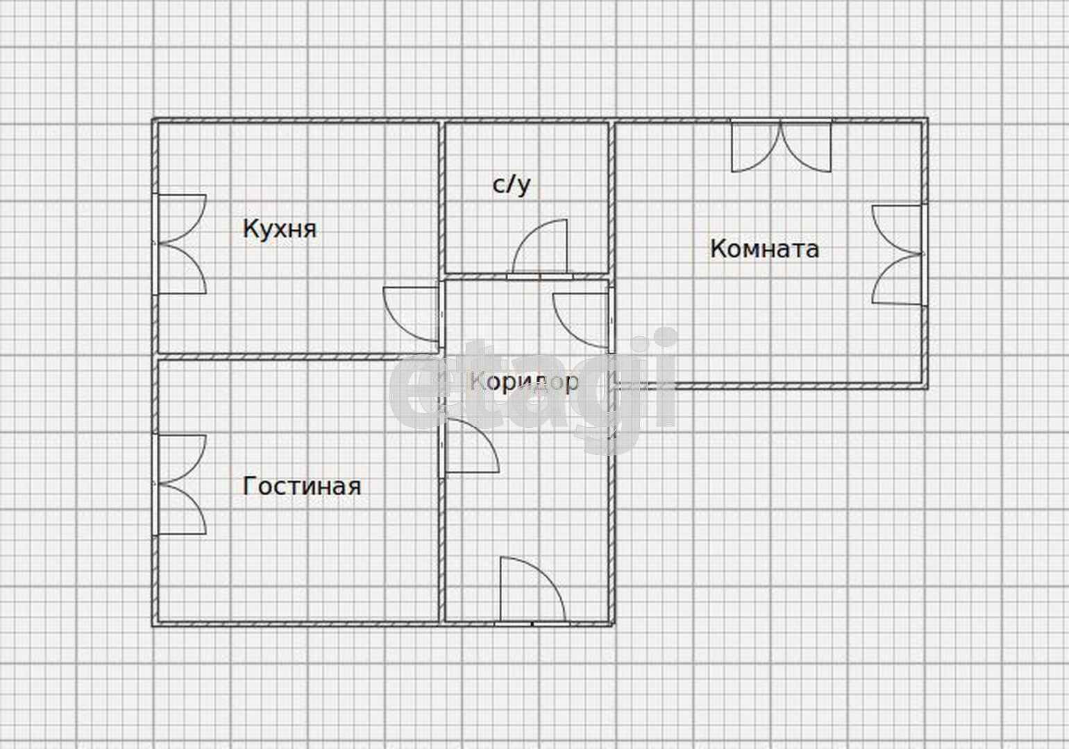 Продажа 2-комнатной квартиры, Южно-Сахалинск, Сахалинская область,  Южно-Сахалинск