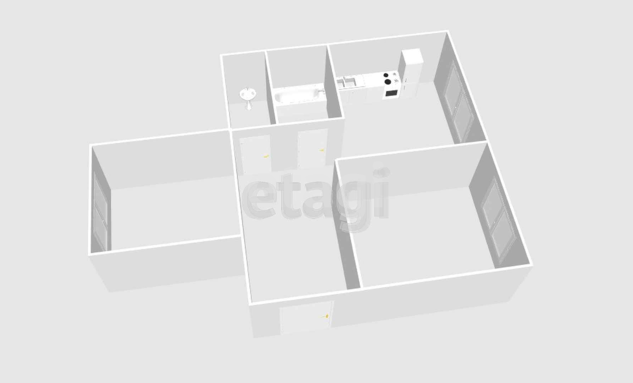 Продажа 2-комнатной квартиры, Южно-Сахалинск, Сахалинская область,  Южно-Сахалинск