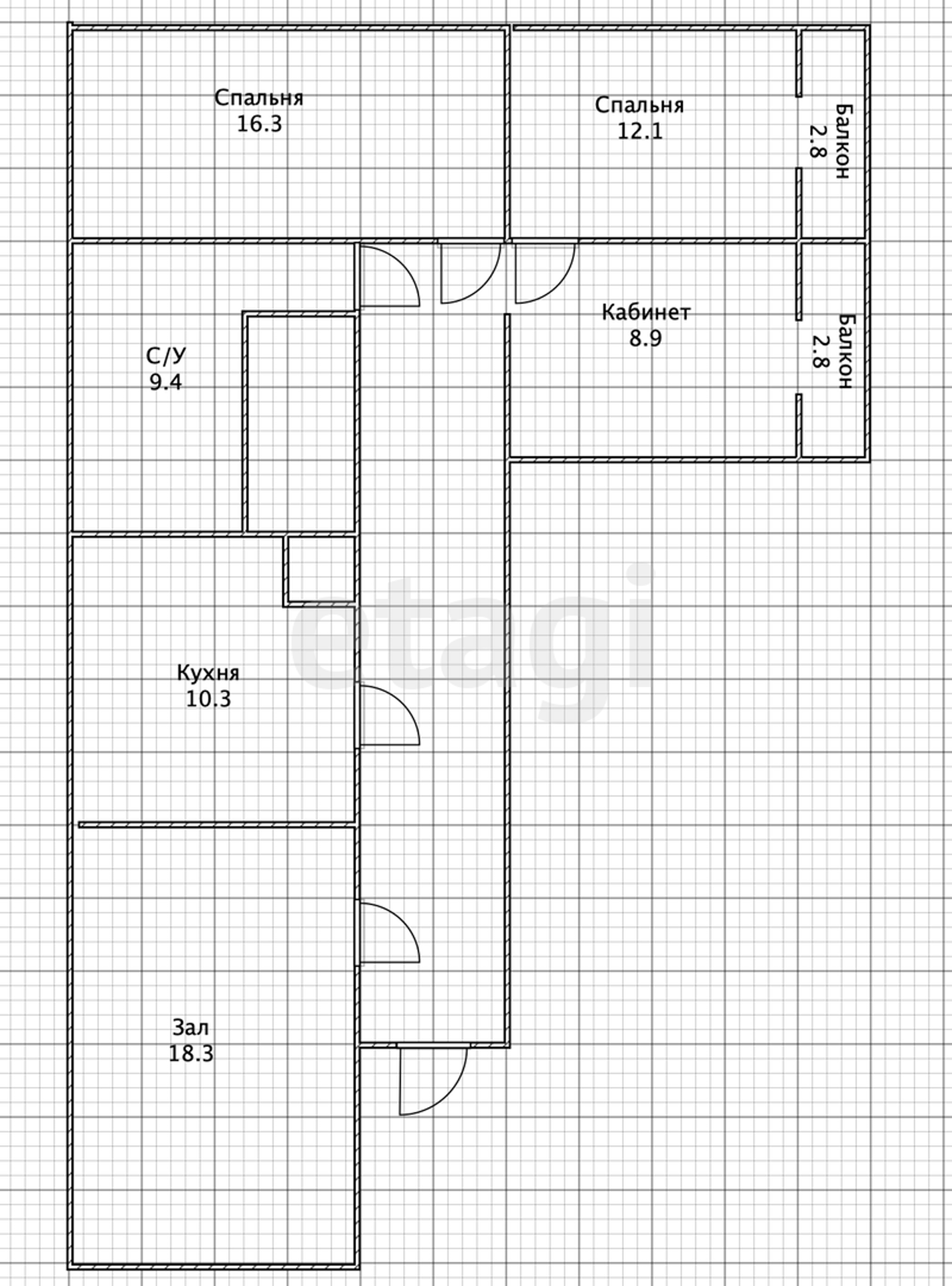 Продажа 4-комнатной квартиры, Южно-Сахалинск, Сахалинская область,  Южно-Сахалинск
