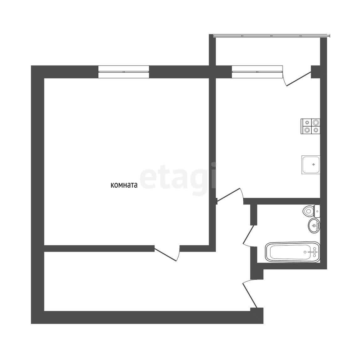 Продажа 1-комнатной квартиры, Улан-Удэ, Республика Бурятия,  Улан-Удэ