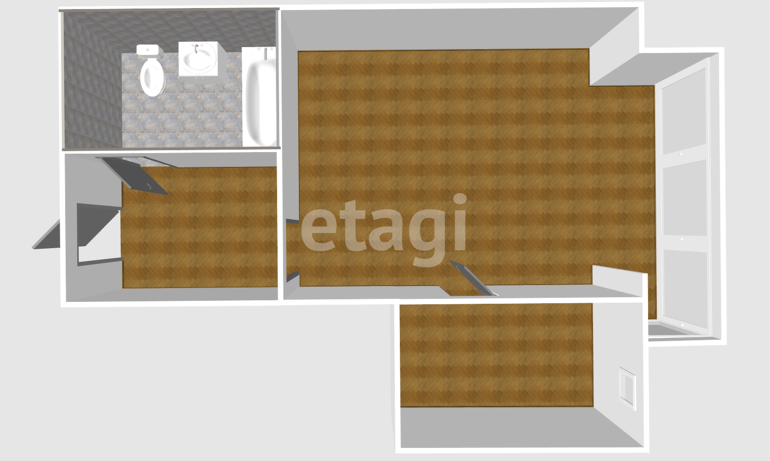 Продажа 1-комнатной квартиры, Южно-Сахалинск, Сахалинская область,  Южно-Сахалинск