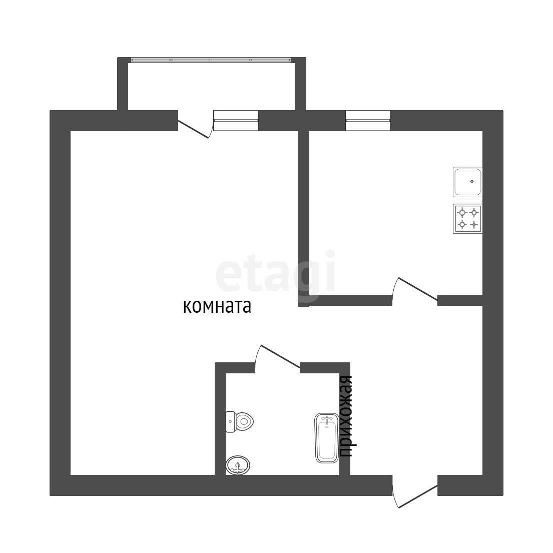 Продажа 1-комнатной квартиры, Улан-Удэ, Республика Бурятия,  Улан-Удэ