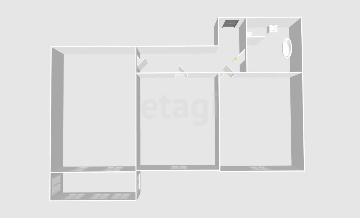 Продажа 2-комнатной квартиры, Южно-Сахалинск, Сахалинская область,  Южно-Сахалинск