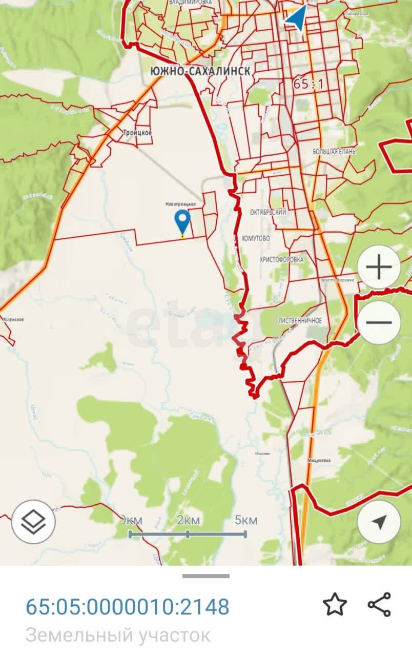 Продажа участка, Южно-Сахалинск, Сахалинская область,  Южно-Сахалинск