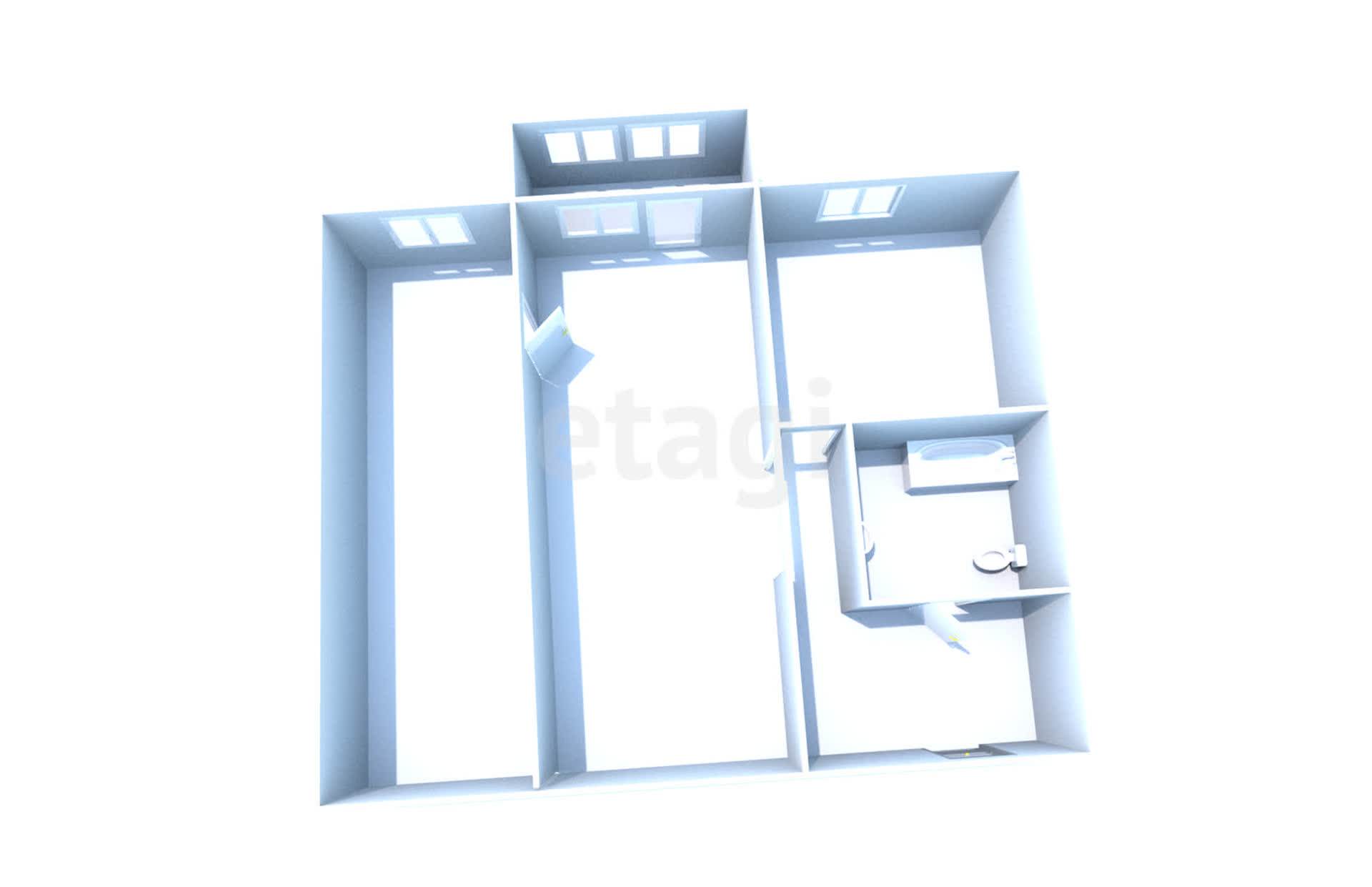 Продажа 2-комнатной квартиры, Южно-Сахалинск, Сахалинская область,  Южно-Сахалинск