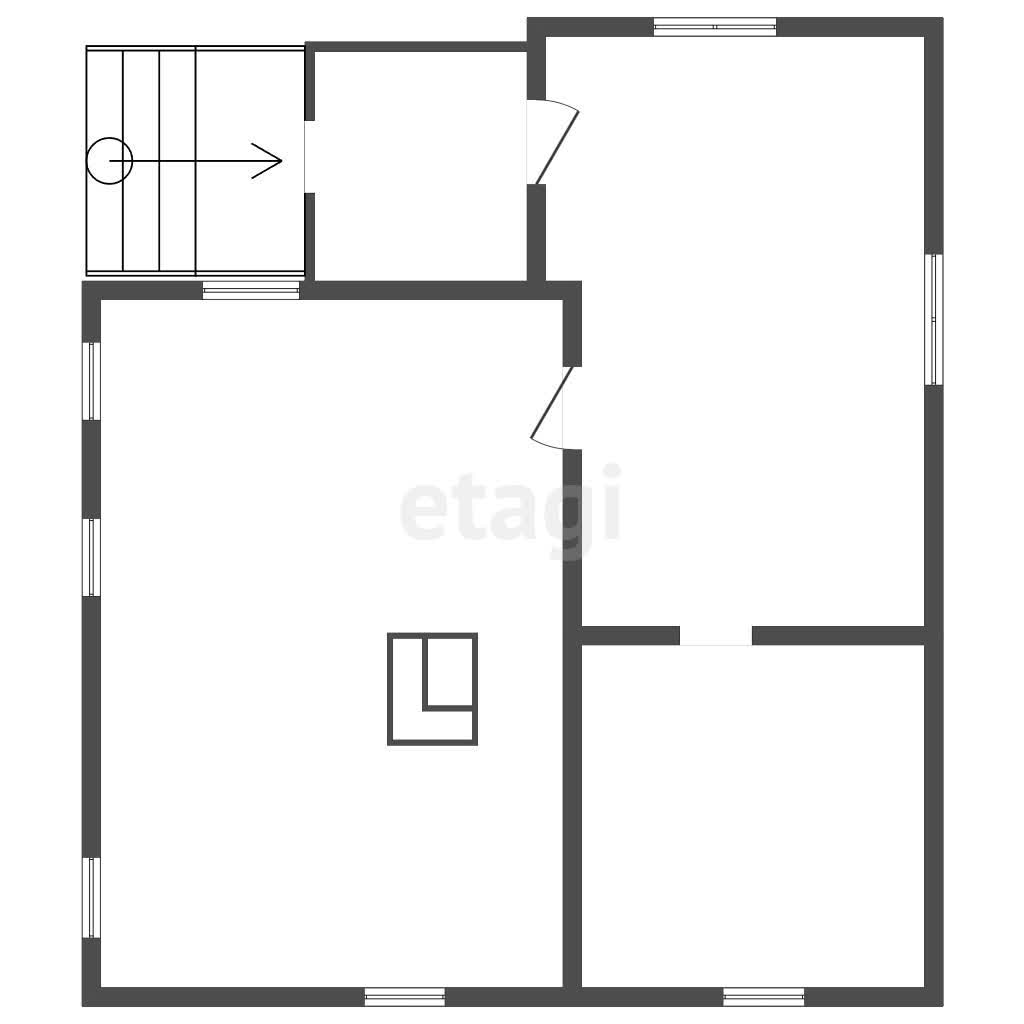 Продажа дома, 53м <sup>2</sup>, 8 сот., Улан-Удэ, Республика Бурятия,  Железнодорожный