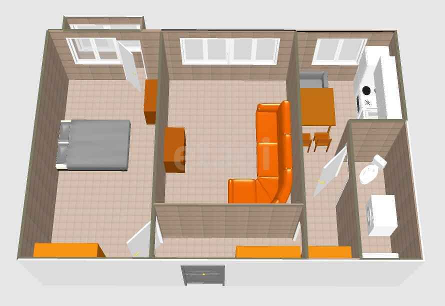 Продажа 2-комнатной квартиры, Южно-Сахалинск, Сахалинская область,  Южно-Сахалинск