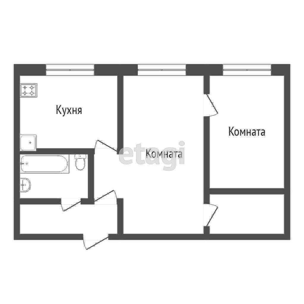 Продажа 2-комнатной квартиры, Улан-Удэ, Республика Бурятия,  Улан-Удэ