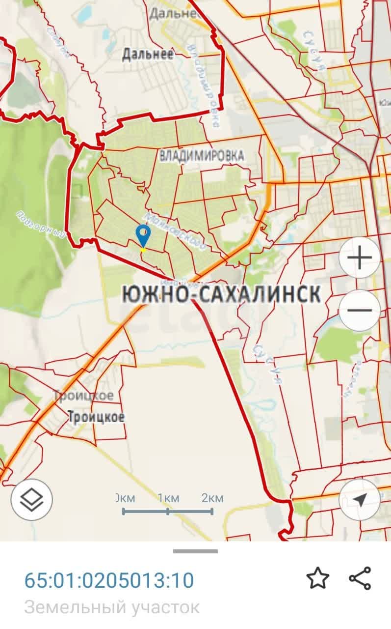 Продажа участка, Южно-Сахалинск, Сахалинская область,  