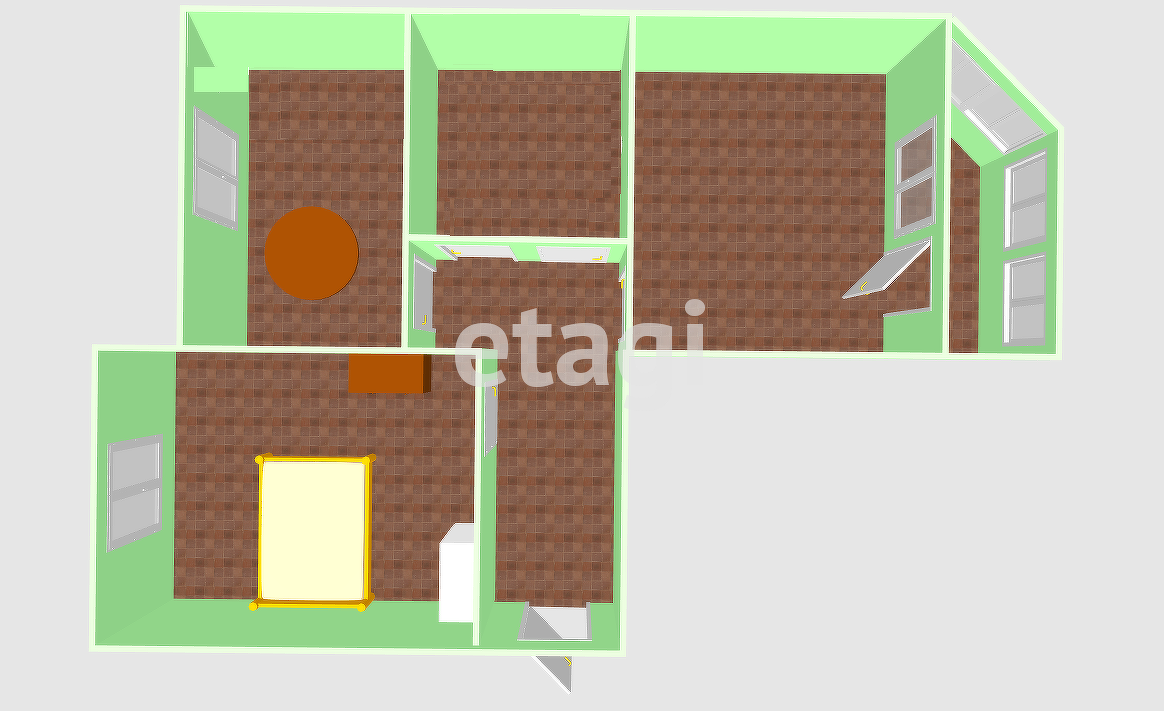 Продажа 2-комнатной квартиры, Южно-Сахалинск, Сахалинская область,  Южно-Сахалинск