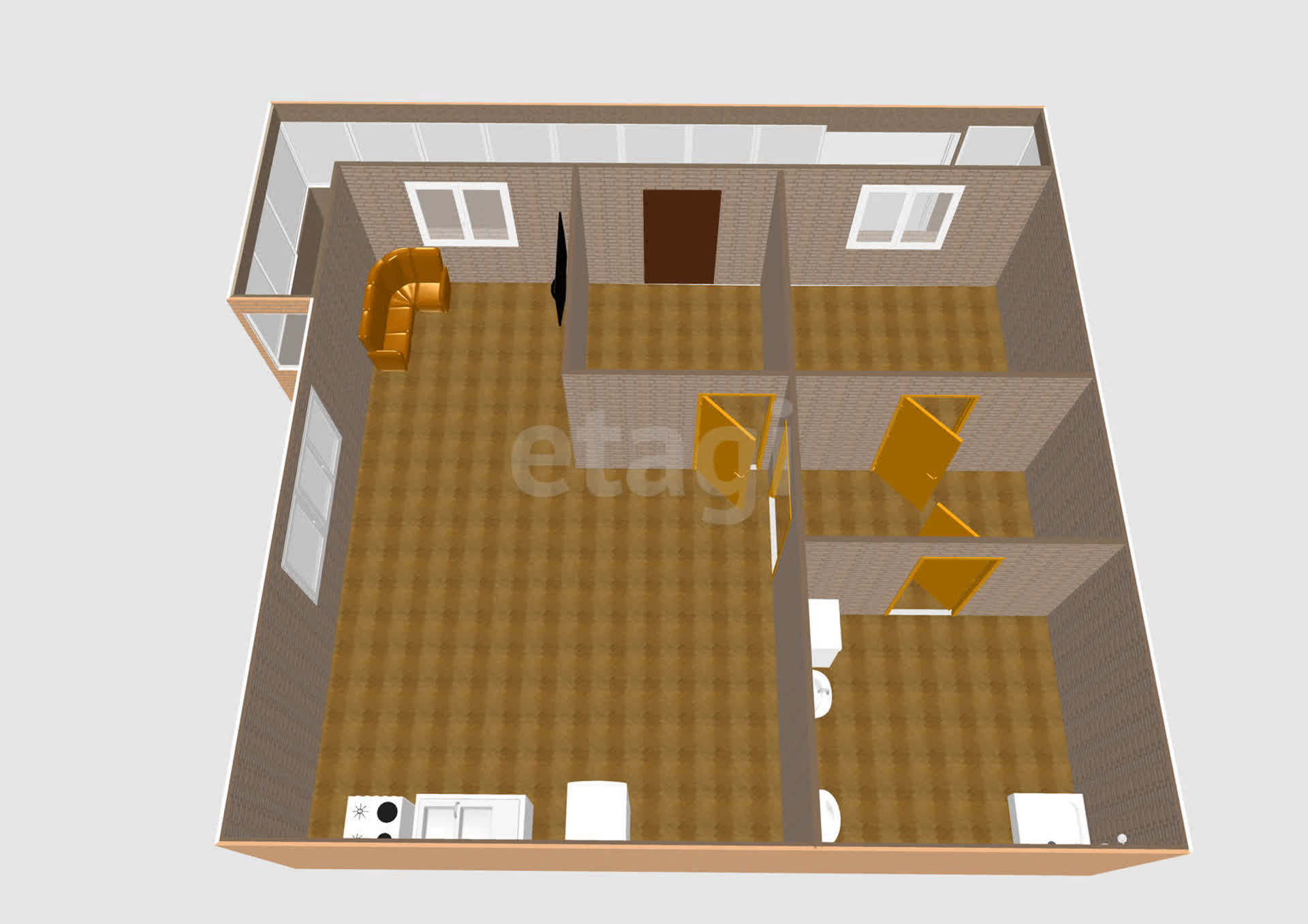Продажа дома, 72м <sup>2</sup>, 9 сот., Южно-Сахалинск, Сахалинская область,  Южно-Сахалинск