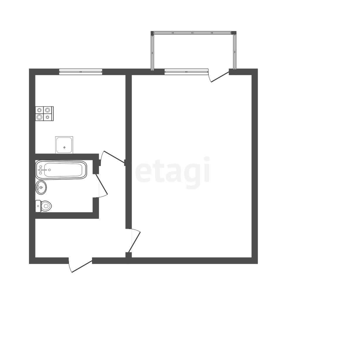 Продажа 1-комнатной квартиры, Улан-Удэ, Республика Бурятия,  Улан-Удэ