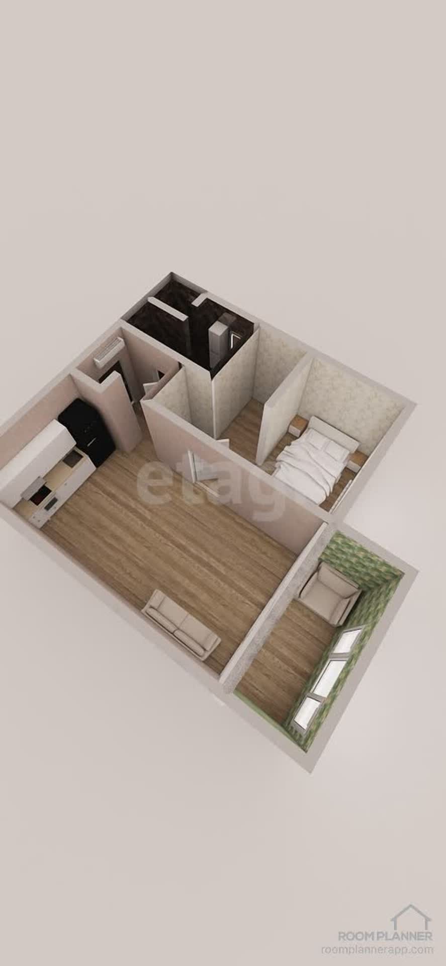 Продажа 2-комнатной квартиры, Южно-Сахалинск, Сахалинская область,  Южно-Сахалинск