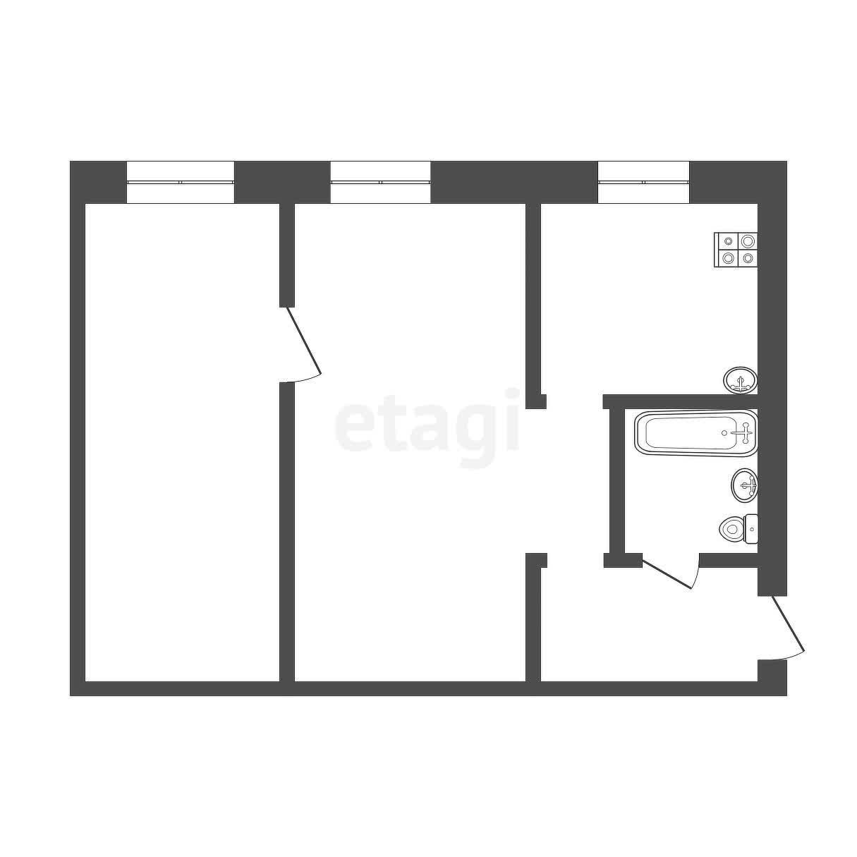 Продажа 2-комнатной квартиры, Улан-Удэ, Республика Бурятия,  Улан-Удэ