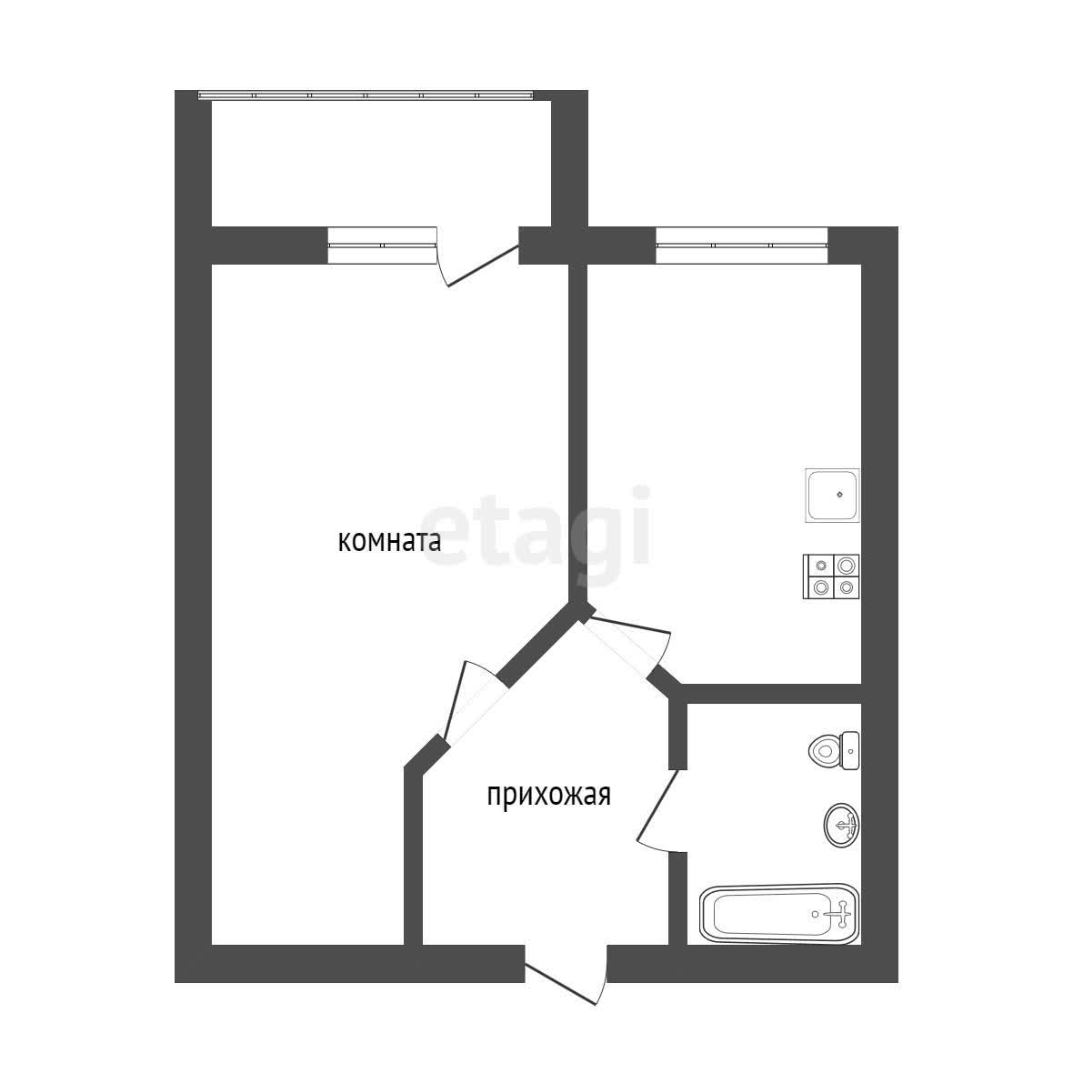 Продажа 1-комнатной квартиры, Улан-Удэ, Республика Бурятия,  Улан-Удэ