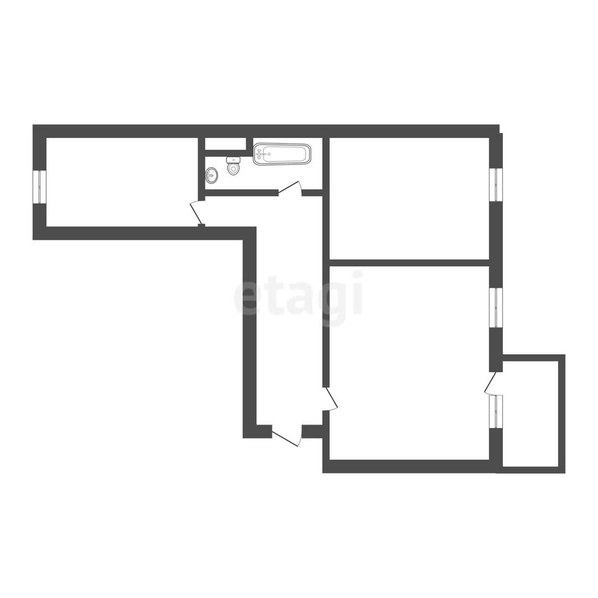 Продажа 3-комнатной квартиры, Улан-Удэ, Республика Бурятия,  Улан-Удэ