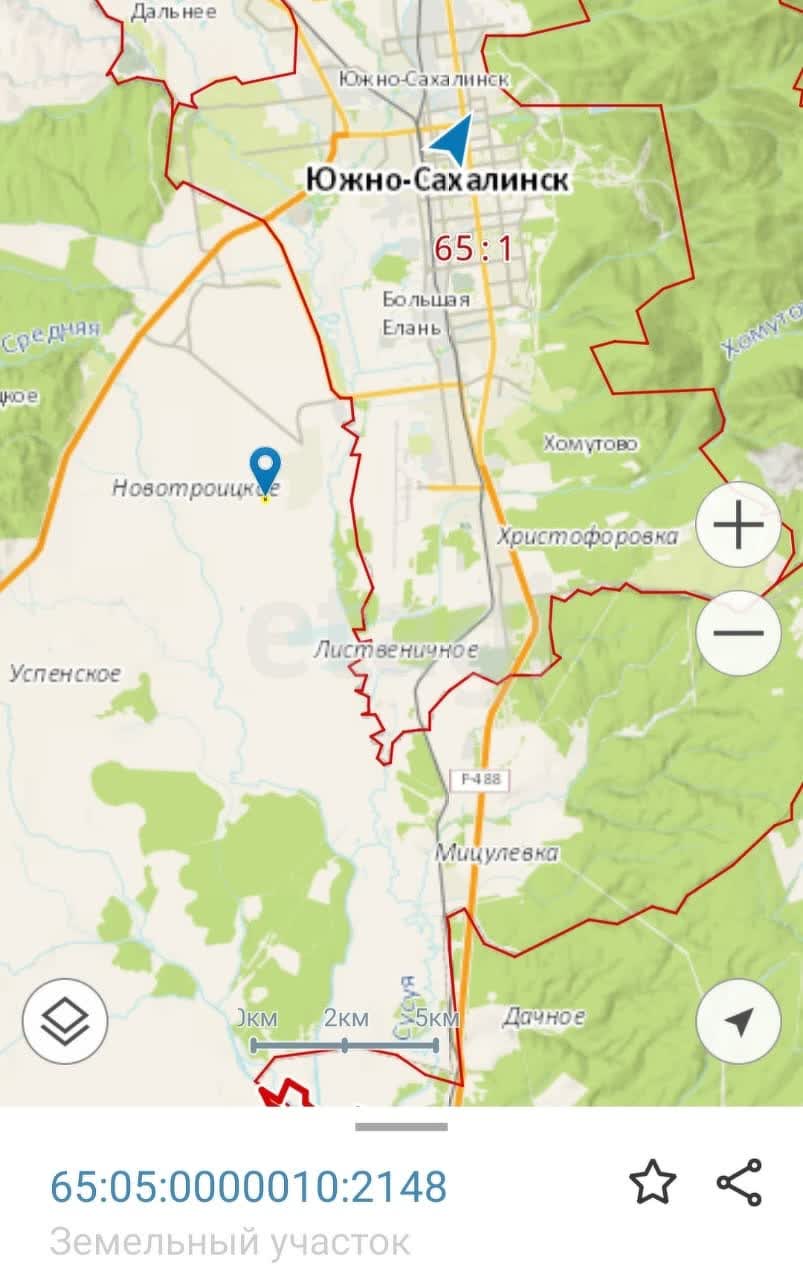 Продажа участка, Южно-Сахалинск, Сахалинская область,  Южно-Сахалинск