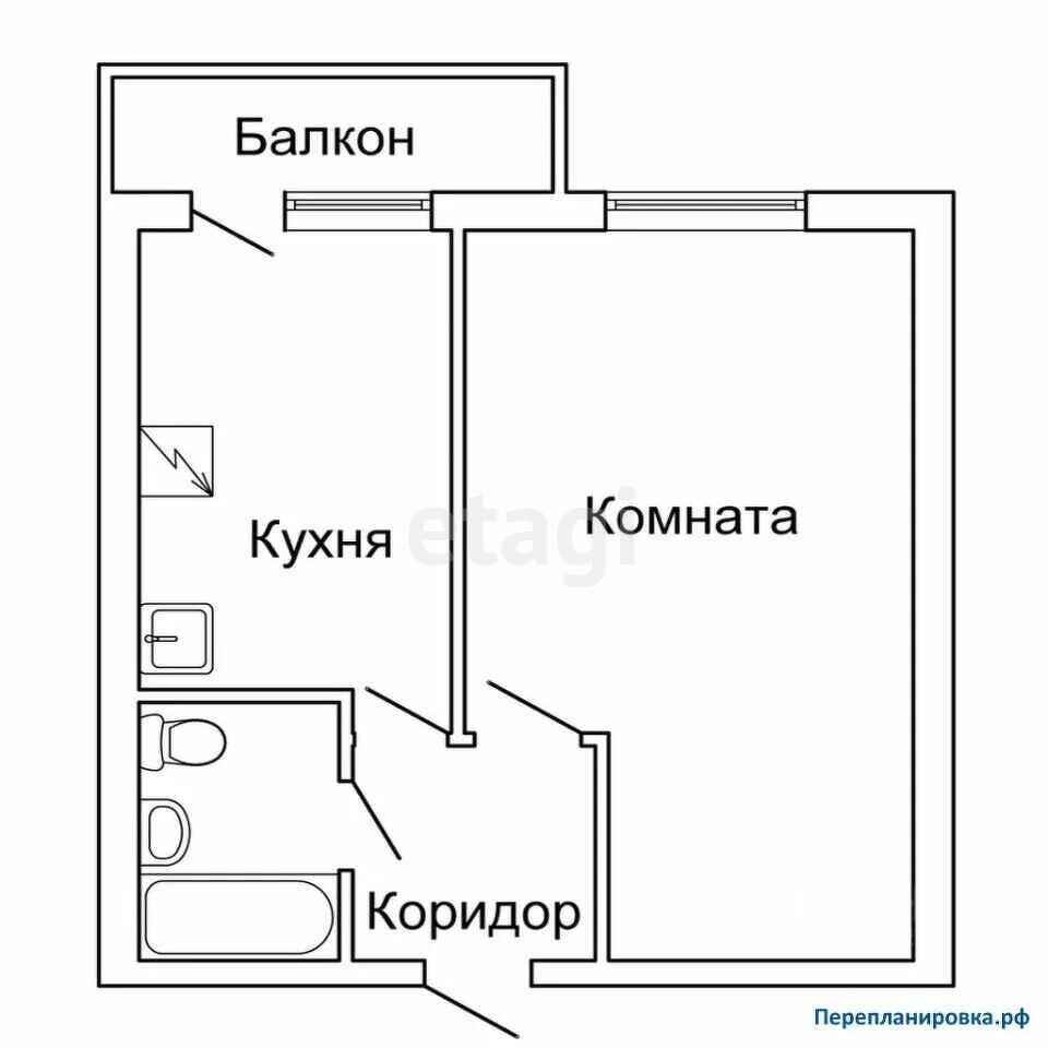 Продажа 1-комнатной квартиры, Горячий Ключ, Владимирская,  20