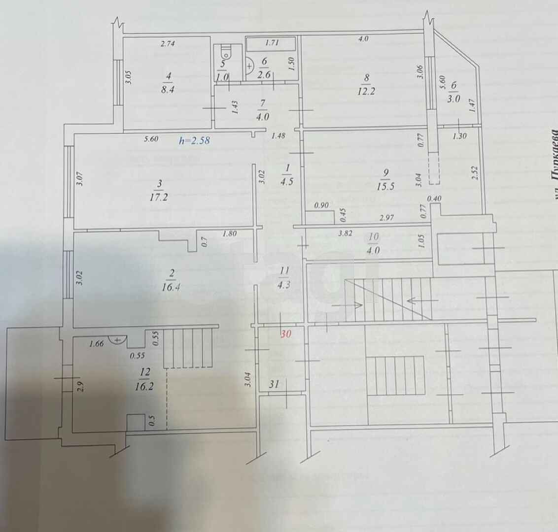 Продажа 6-комнатной квартиры, Южно-Сахалинск, Сахалинская область,  Южно-Сахалинск