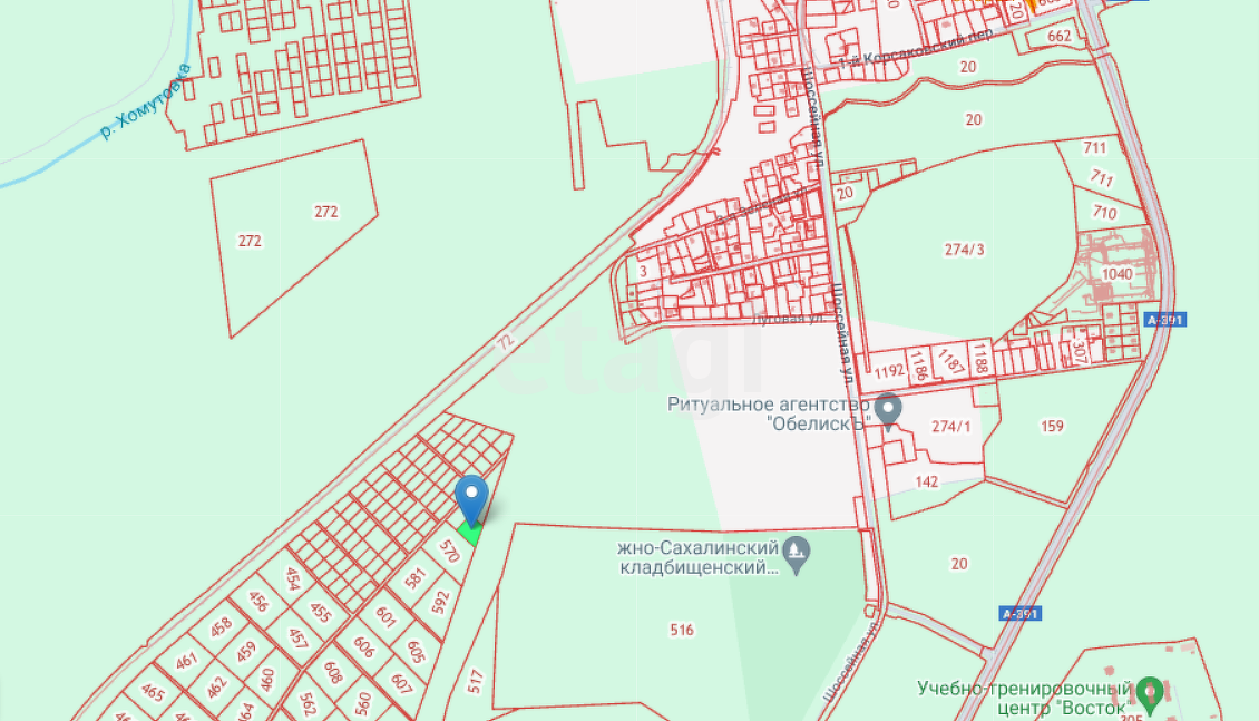 Продажа участка, Южно-Сахалинск, Сахалинская область,  Южно-Сахалинск