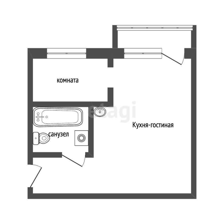 Продажа 1-комнатной квартиры, Улан-Удэ, Республика Бурятия,  Улан-Удэ