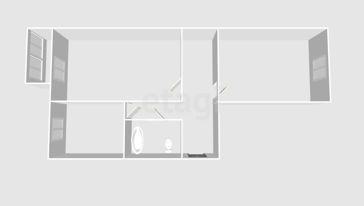 Продажа 2-комнатной квартиры, Южно-Сахалинск, Сахалинская область,  Южно-Сахалинск