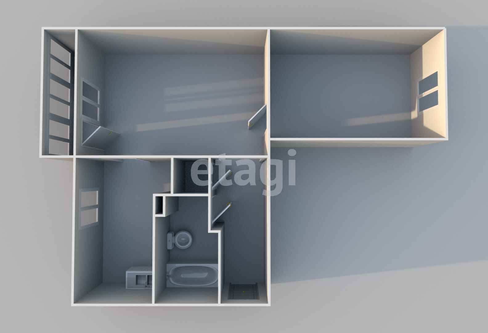 Продажа 2-комнатной квартиры, Южно-Сахалинск, Сахалинская область,  Южно-Сахалинск