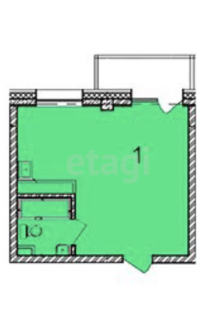 Продажа 1-комнатной новостройки, Улан-Удэ, Республика Бурятия,  Улан-Удэ