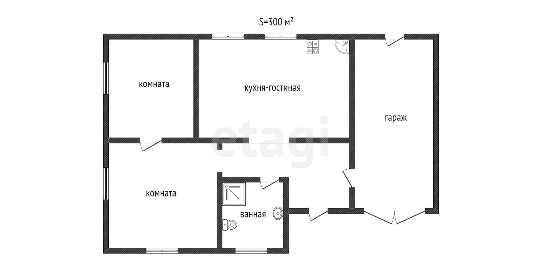Продажа дома, 300м <sup>2</sup>, 7 сот., Челябинск, Челябинская область,  