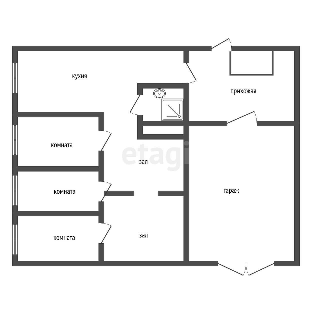 Продажа дома, 91м <sup>2</sup>, 5 сот., Улан-Удэ, Республика Бурятия,  Советский