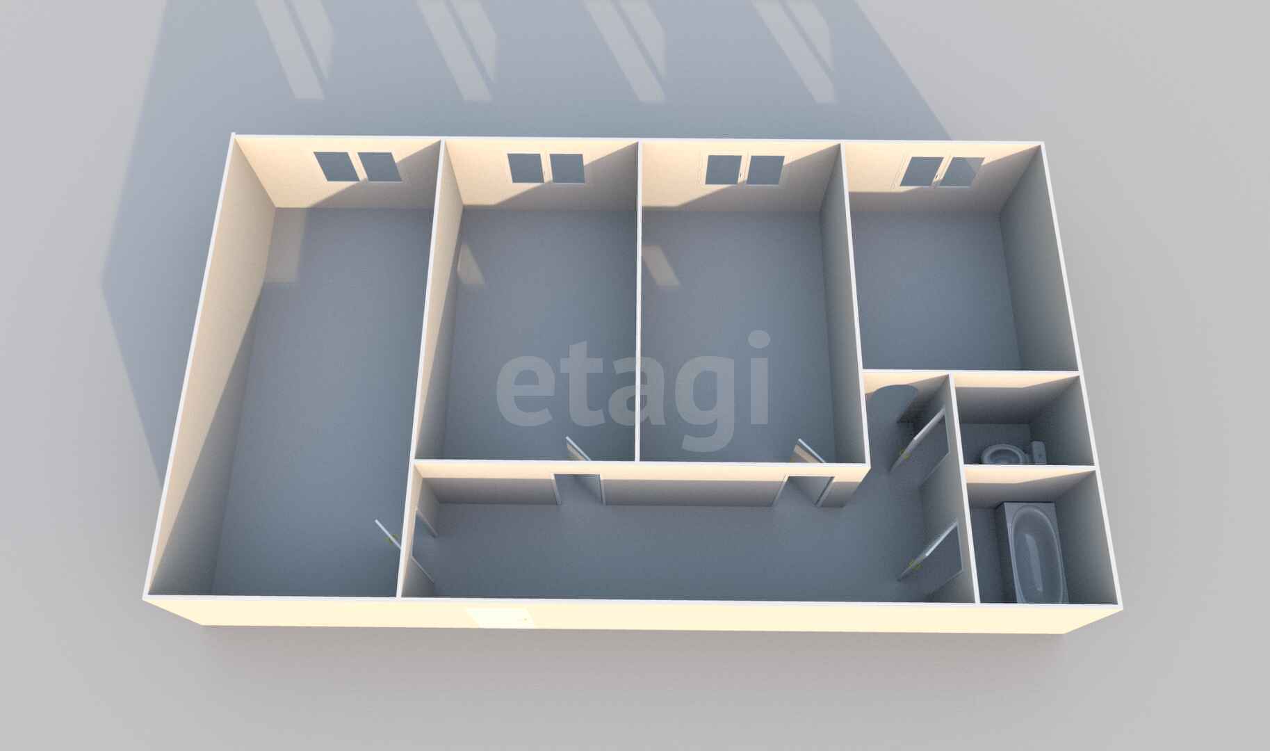 Продажа 3-комнатной квартиры, Южно-Сахалинск, Сахалинская область,  Южно-Сахалинск