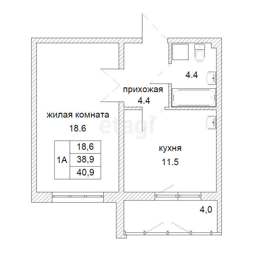 Продажа 1-комнатной квартиры, Южно-Сахалинск, Сахалинская область,  Южно-Сахалинск
