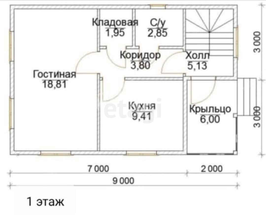 Продажа дома, 79м <sup>2</sup>, 8 сот., Южно-Сахалинск, Сахалинская область,  
