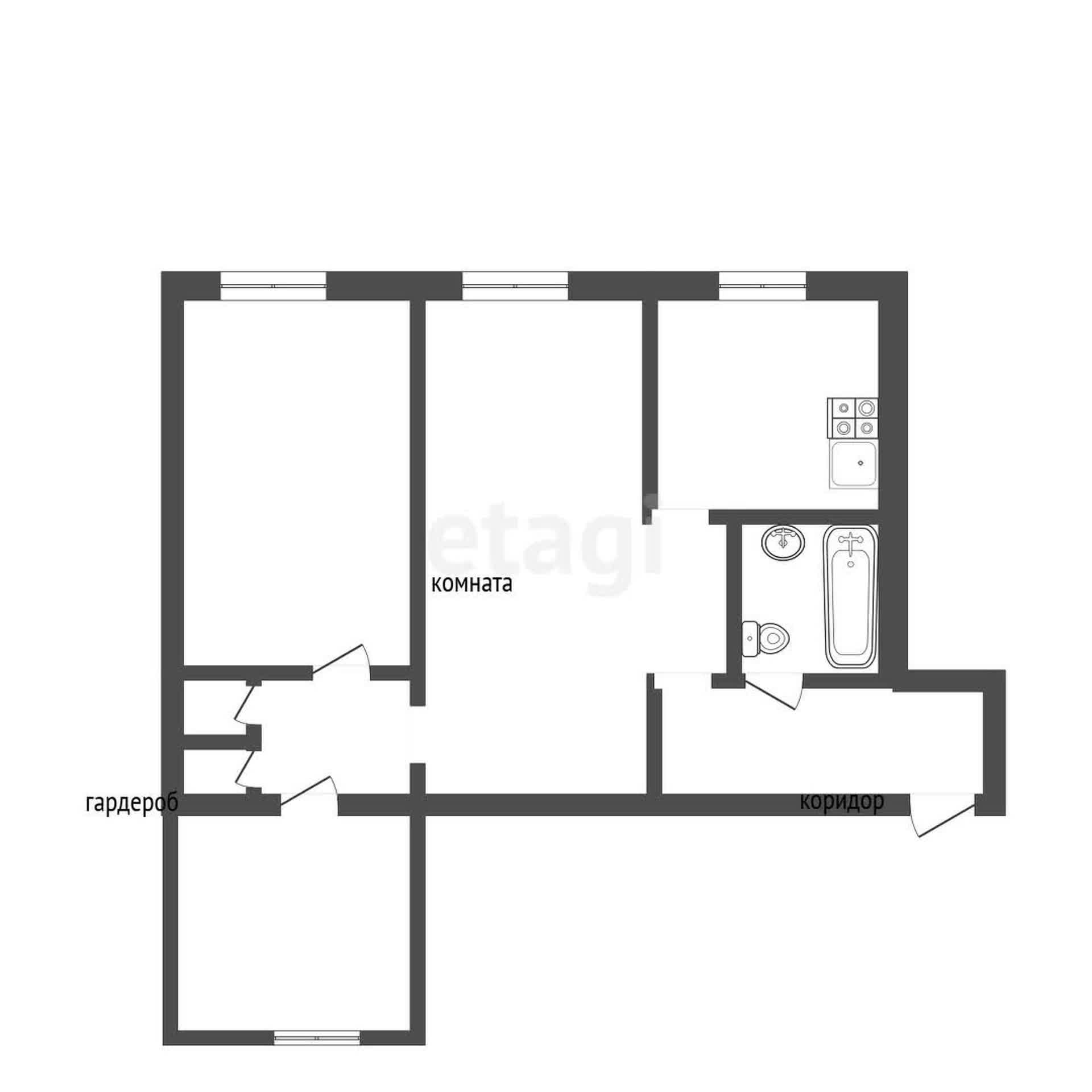 Продажа 3-комнатной квартиры, Улан-Удэ, Республика Бурятия,  Улан-Удэ