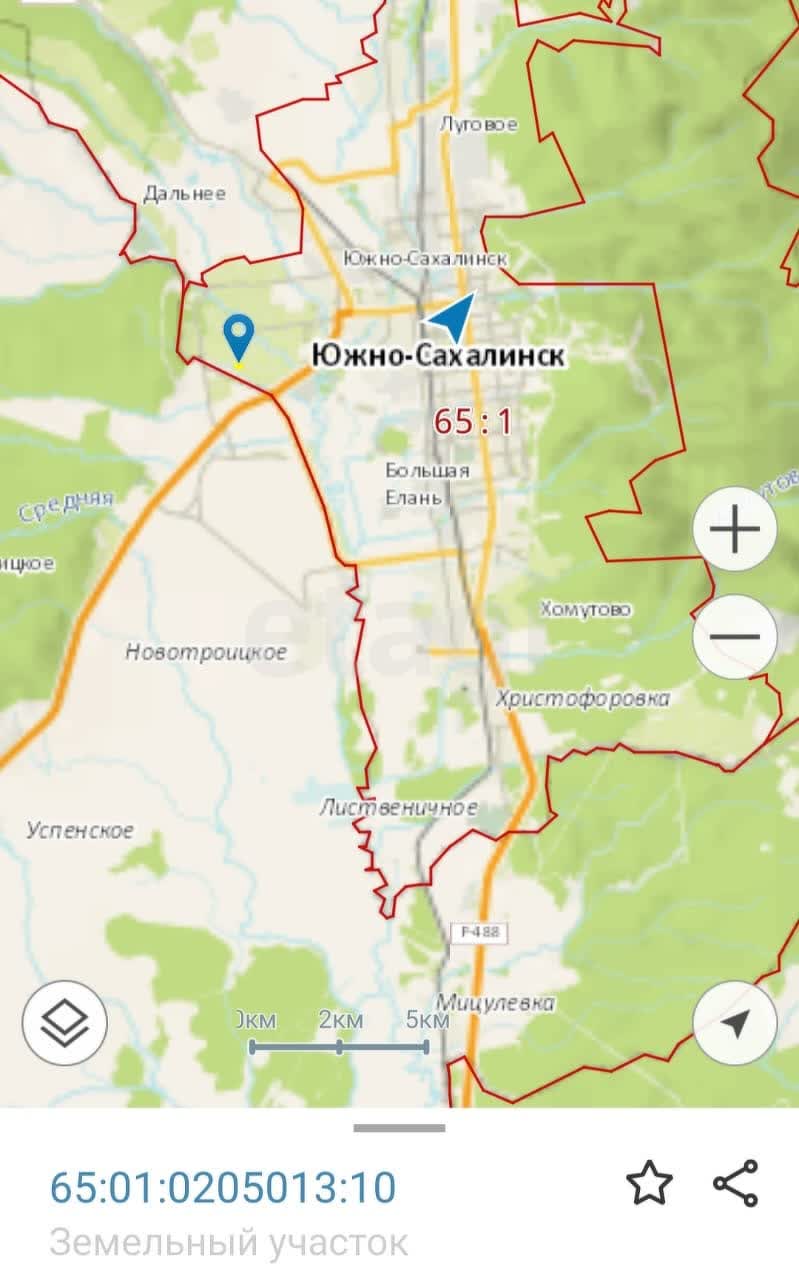 Продажа участка, Южно-Сахалинск, Сахалинская область,  