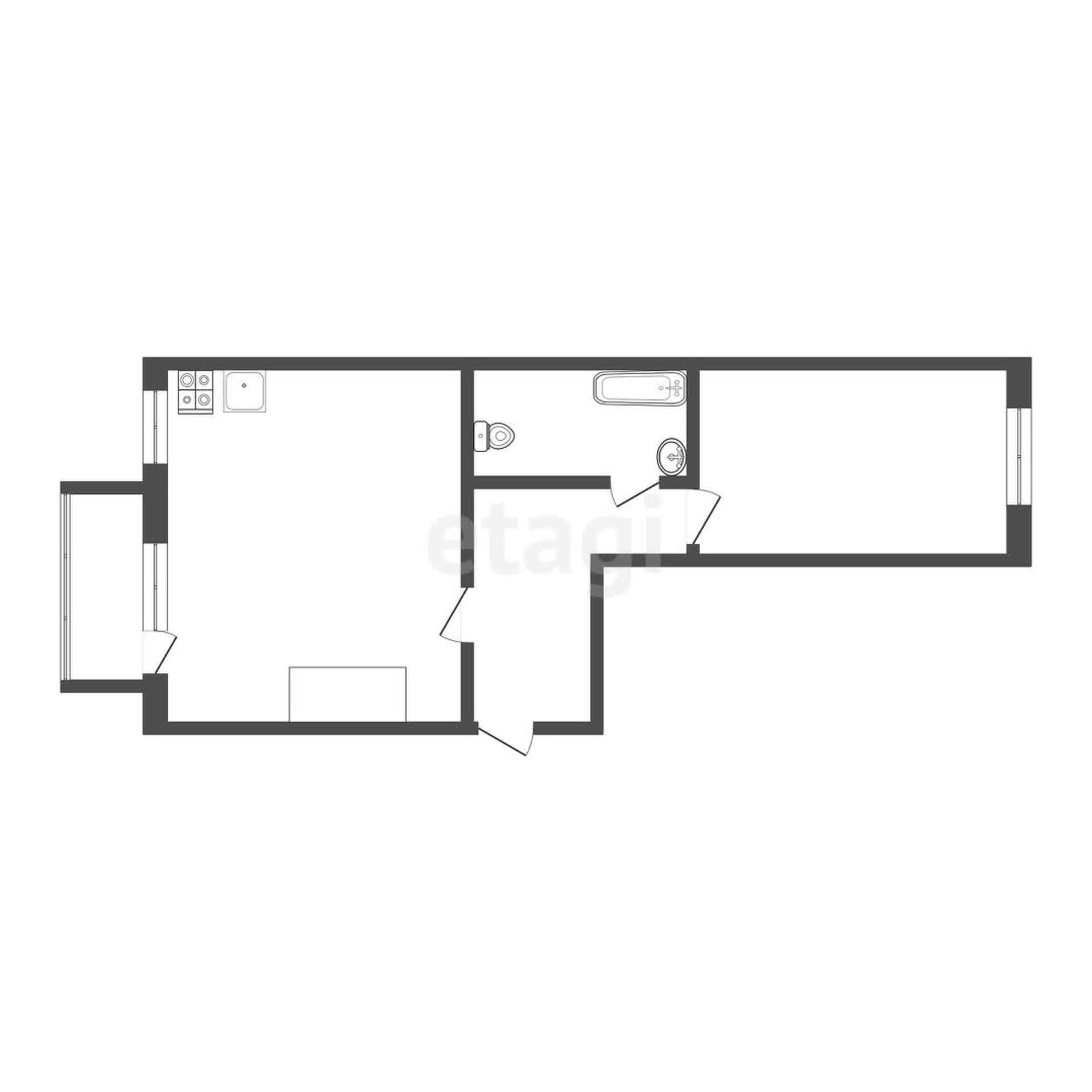 Продажа 2-комнатной квартиры, Улан-Удэ, Республика Бурятия,  Улан-Удэ