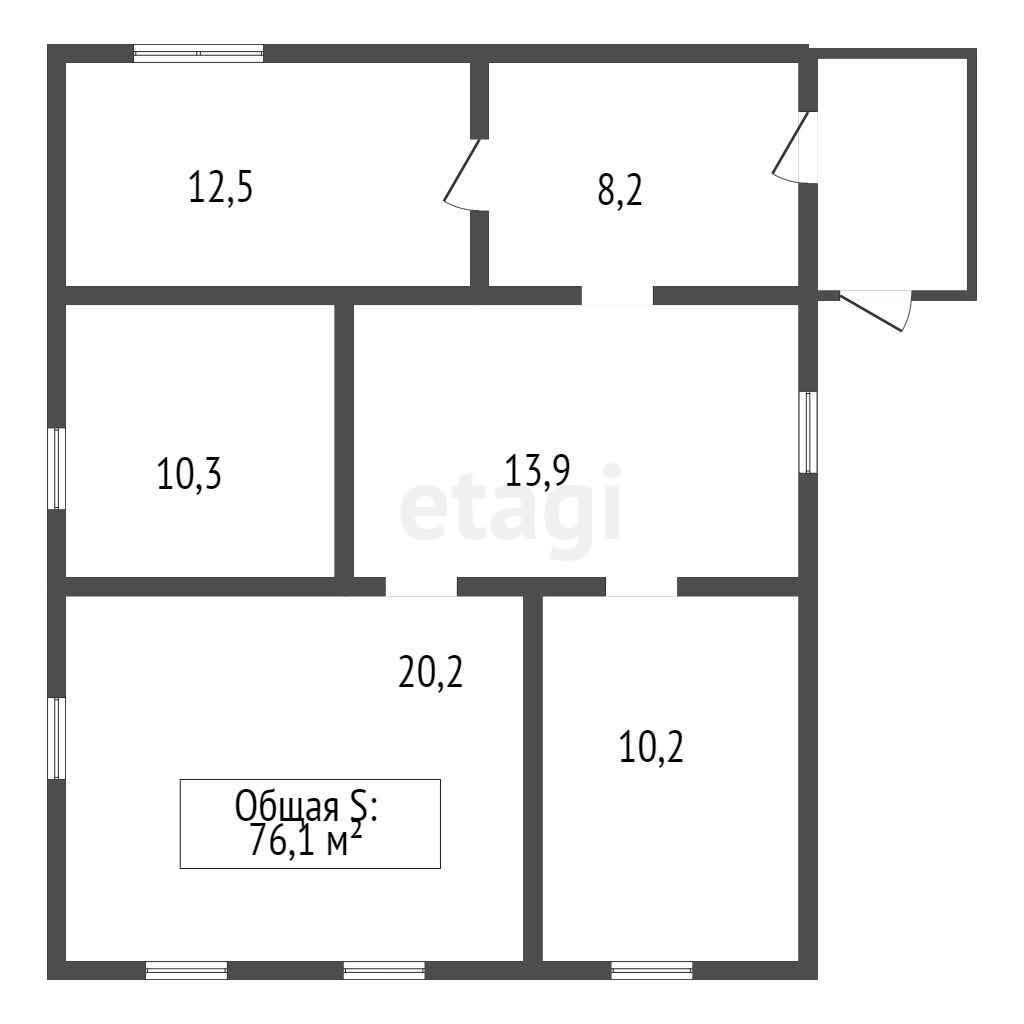 Продажа дома, 76м <sup>2</sup>, 10 сот., Улан-Удэ, Республика Бурятия,  