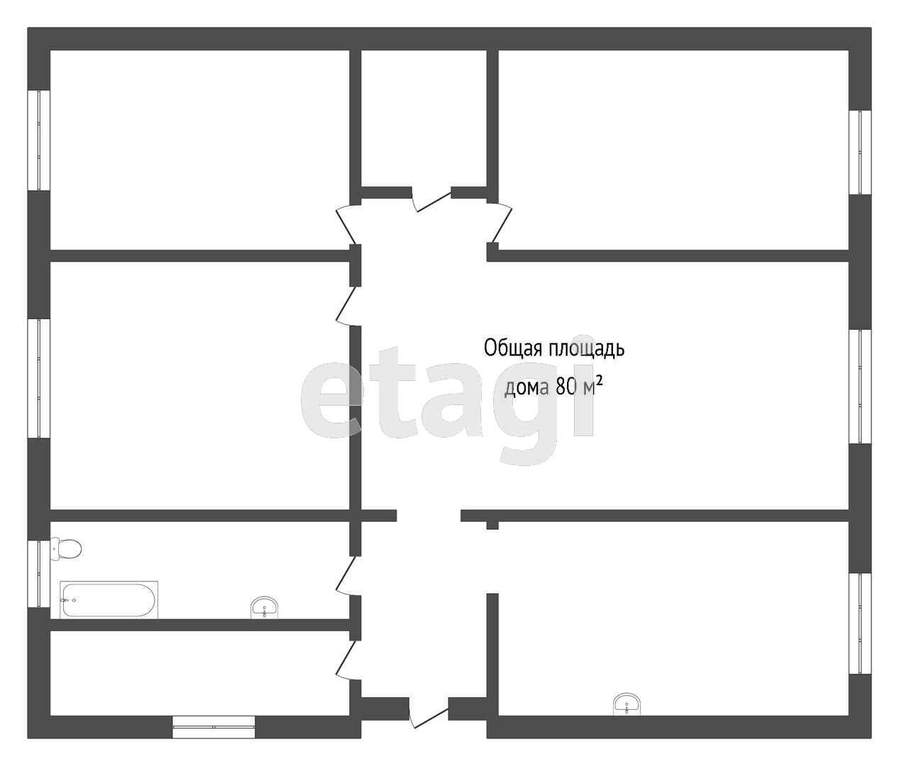 Продажа дома, 130м <sup>2</sup>, 8 сот., Улан-Удэ, Республика Бурятия,  Советский