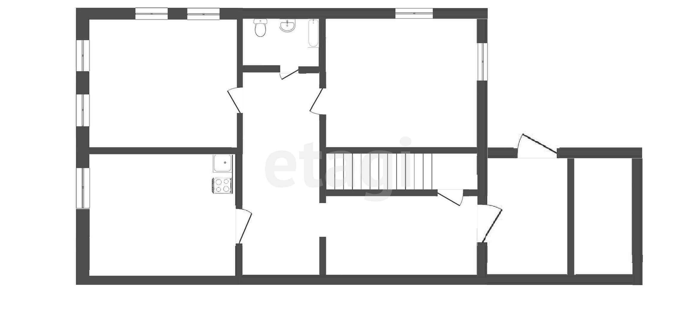 Продажа дома, 150м <sup>2</sup>, 10 сот., Улан-Удэ, Республика Бурятия,  Иволгинский