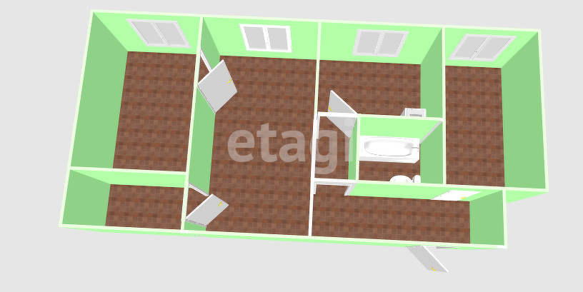 Продажа 2-комнатной квартиры, Южно-Сахалинск, Сахалинская область,  Южно-Сахалинск