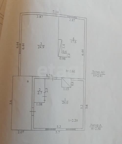 Продажа дома, 69м <sup>2</sup>, 11 сот., Улан-Удэ, Республика Бурятия,  Кяхтинский