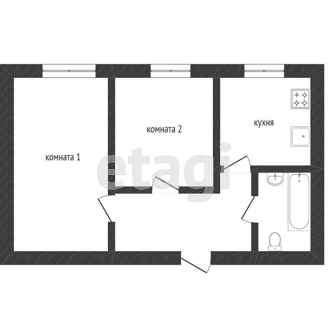 Продажа 2-комнатной квартиры, Улан-Удэ, Республика Бурятия,  Улан-Удэ