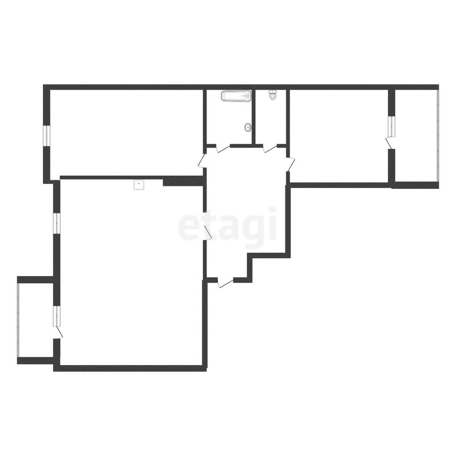 Продажа 3-комнатной квартиры, Улан-Удэ, Республика Бурятия,  Улан-Удэ