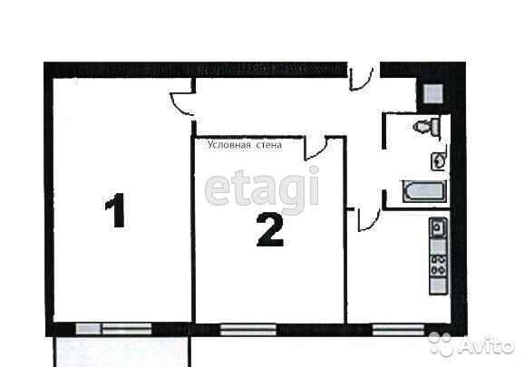 Продажа 2-комнатной квартиры, Южно-Сахалинск, Сахалинская область,  Южно-Сахалинск