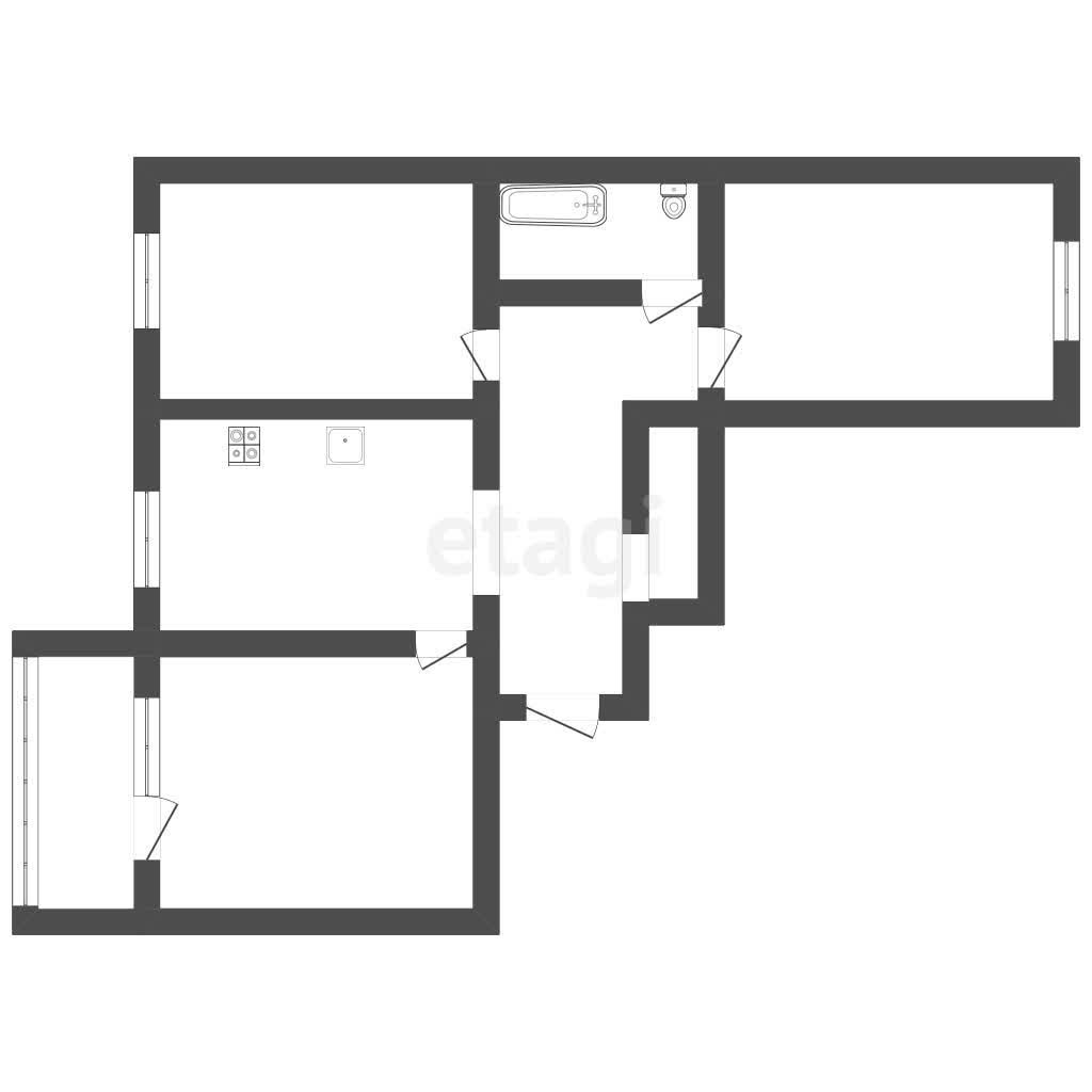 Продажа 3-комнатной квартиры, Улан-Удэ, Республика Бурятия,  Улан-Удэ